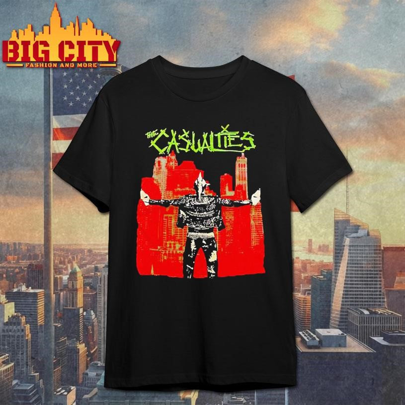 The Casualties Band Shirt Unisex T-shirt, Sweatshirt, Hoodie, Long Sleeve Tee - T-Shirt, Sweatshirt, Hoodie