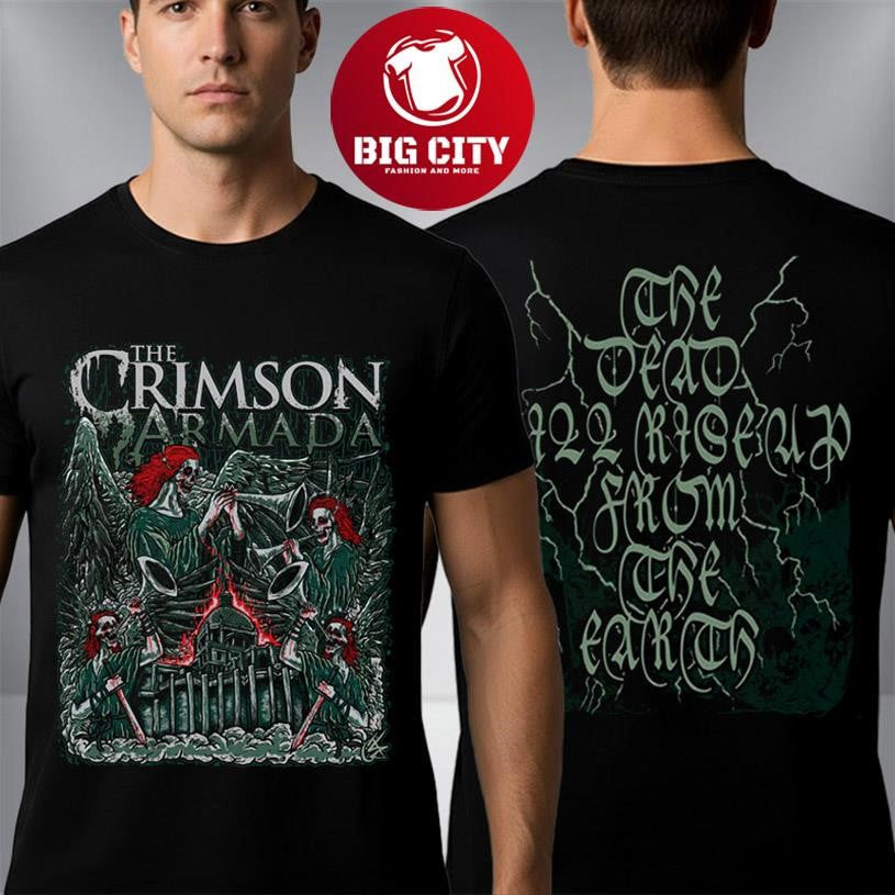 The Crimson Armada Guardians Reanimated Two Sided Shirt Unisex T-shirt, Sweatshirt, Hoodie, Long Sleeve Tee - T-Shirt, Sweatshirt, Hoodie