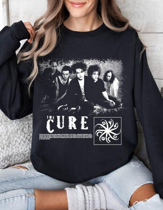 Cure Band Vintage Music Band 90s T-Shirts, Hoodie, Sweatshirt - T-Shirt, Sweatshirt, Hoodie