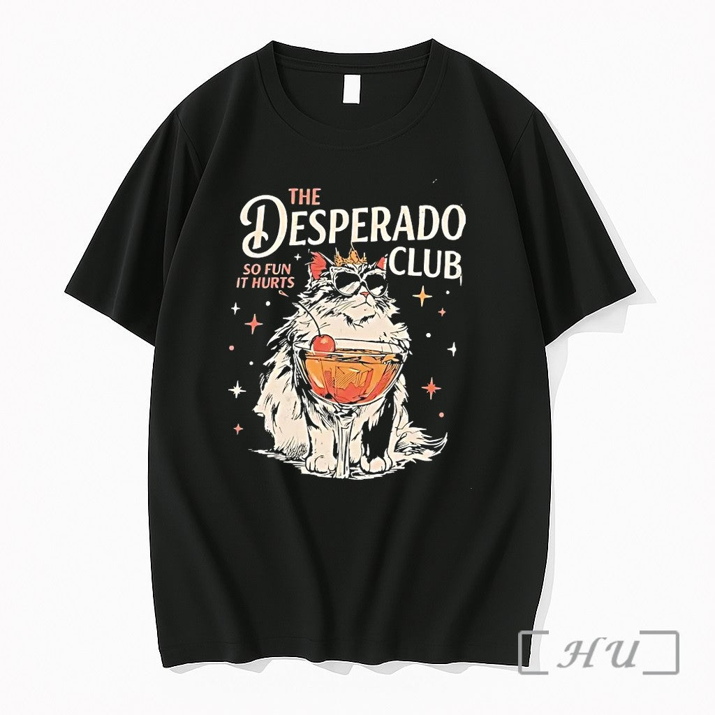 The Desperado Club With Princess Donut Tshirts Sweater Hoodie Jpg Unisex T-shirt, Sweatshirt, Hoodie, Long Sleeve Tee - T-Shirt, Sweatshirt, Hoodie
