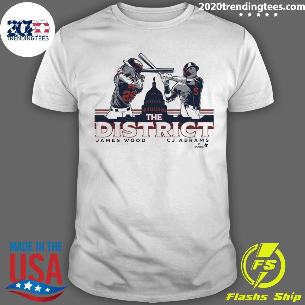 The District James Wood & CJ Abrams 2026 Shirt Unisex T-shirt, Sweatshirt, Hoodie, Long Sleeve Tee - T-Shirt, Sweatshirt, Hoodie