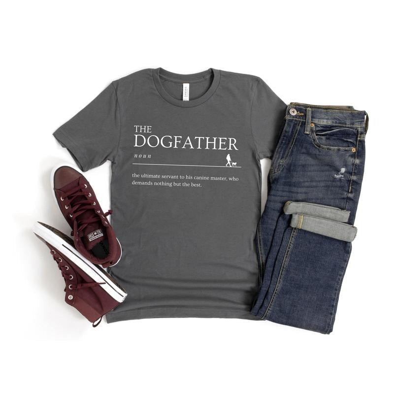 Dogfather Dog Funny Dog Dad Him Best Pet People T-Shirts, Hoodie, Sweatshirt - T-Shirt, Sweatshirt, Hoodie
