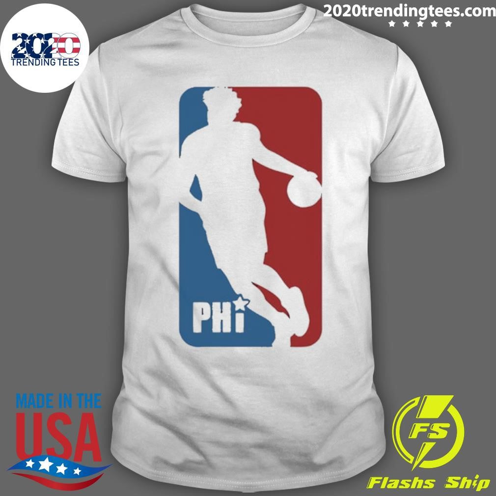 The Emba Philadelphia 76ers Parody Logo Nba Shirt Unisex T-shirt, Sweatshirt, Hoodie, Long Sleeve Tee - T-Shirt, Sweatshirt, Hoodie