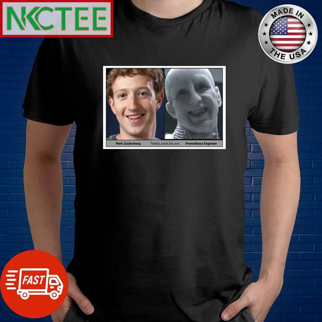 The Engineer From Prometheus Mark Zuckerberg shirt Unisex T-shirt, Sweatshirt, Hoodie, Long Sleeve Tee - T-Shirt, Sweatshirt, Hoodie