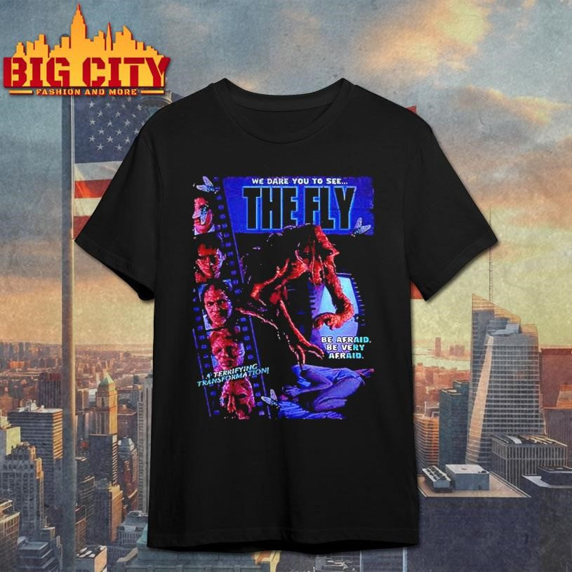 The Fly Horror Movie Shirt Unisex T-shirt, Sweatshirt, Hoodie, Long Sleeve Tee - T-Shirt, Sweatshirt, Hoodie