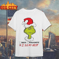 The Grinch Graphic Nice Naughty I Did My Best Shirt Unisex T-shirt, Sweatshirt, Hoodie, Long Sleeve Tee - T-Shirt, Sweatshirt, Hoodie