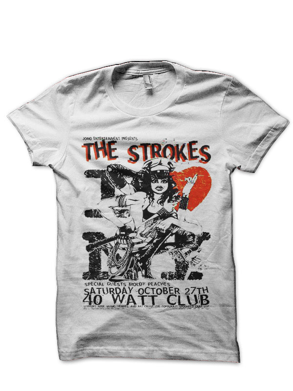 Strokes White Style001 T-Shirts, Hoodie, Sweatshirt - T-Shirt, Sweatshirt, Hoodie