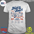 The Head And The Heart Map Tour 2026 Shirt Unisex T-shirt, Sweatshirt, Hoodie, Long Sleeve Tee - T-Shirt, Sweatshirt, Hoodie