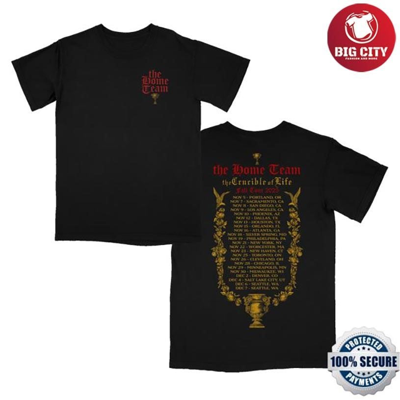 The Home Team Tcol Tour Two Sided Shirt Unisex T-shirt, Sweatshirt, Hoodie, Long Sleeve Tee - T-Shirt, Sweatshirt, Hoodie