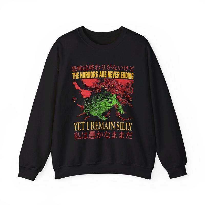 Horrors Are Never Ending Frog T-Shirts, Hoodie, Sweatshirt - T-Shirt, Sweatshirt, Hoodie