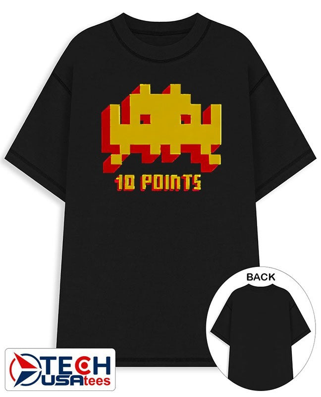 The IT Crowd Roy Trenneman Space Invaders 10 Points shirt Unisex T-shirt, Sweatshirt, Hoodie, Long Sleeve Tee - T-Shirt, Sweatshirt, Hoodie