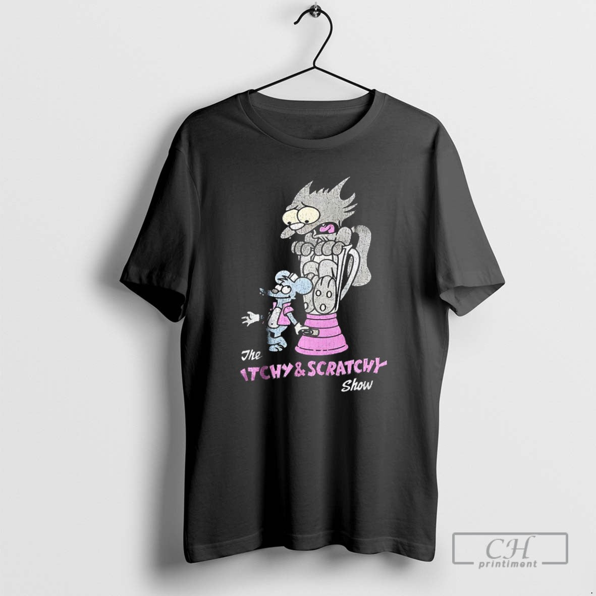 The Itchy And Scratchy Show T Shirts Unisex T-shirt, Sweatshirt, Hoodie, Long Sleeve Tee - T-Shirt, Sweatshirt, Hoodie