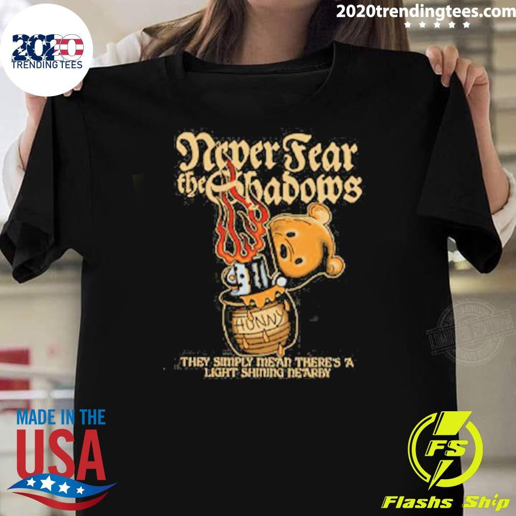 The Lost Bros Merch Never Fear The Shadows Shirt Unisex T-shirt, Sweatshirt, Hoodie, Long Sleeve Tee - T-Shirt, Sweatshirt, Hoodie