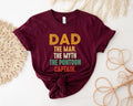 Man Shirt Myth Shirt Pontoon Shirt Captain Shirt Dad Shirt Father Shirt Daddy Shirt Shirt Dad T-Shirts, Hoodie, Sweatshirt - T-Shirt, Sweatshirt, Hoodie