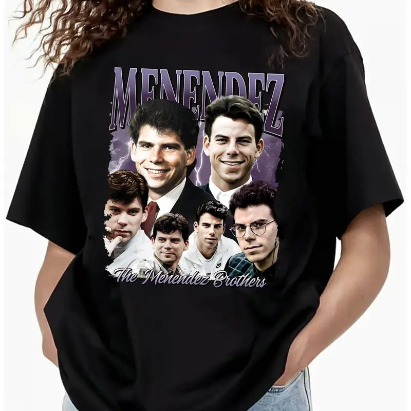 Menendez Brothers Shirt Lyle Erik Menendez Shirt Vintage Menendez Brothers T-Shirts, Hoodie, Sweatshirt - T-Shirt, Sweatshirt, Hoodie