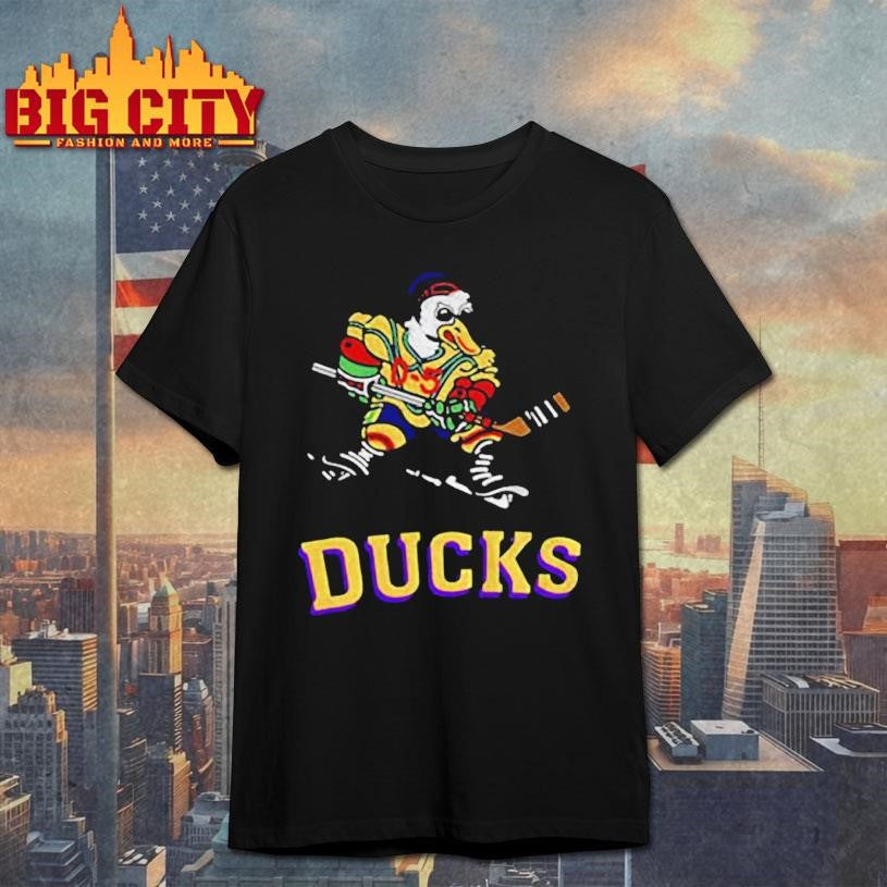 The Mighty Ducks mascot NHL Hockey shirt Unisex T-shirt, Sweatshirt, Hoodie, Long Sleeve Tee - T-Shirt, Sweatshirt, Hoodie