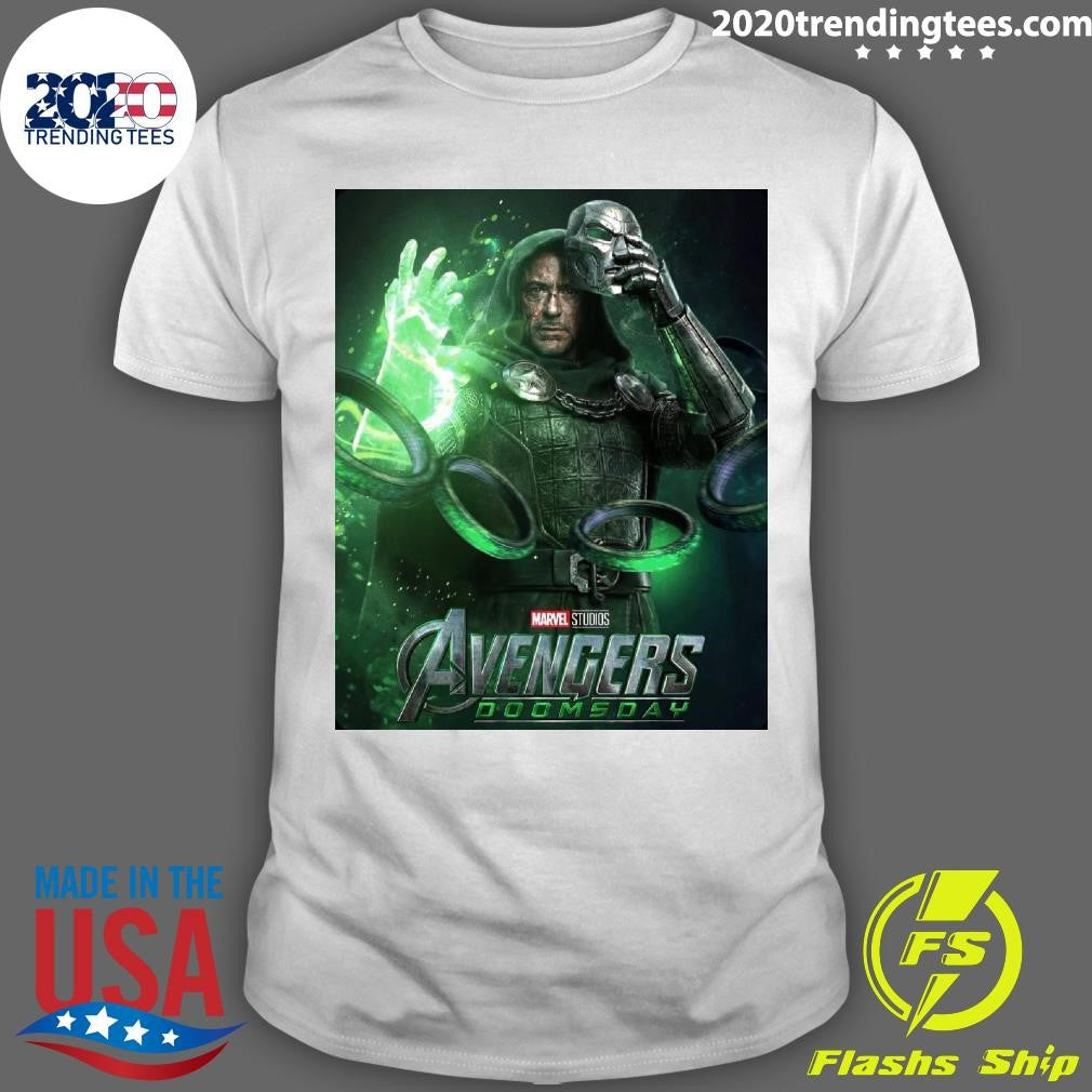 The Multiverse will never be the same Prepare for the reign of Victor von Doom in Avengers Doomsday Shirt - T-Shirt, Sweatshirt, Hoodie