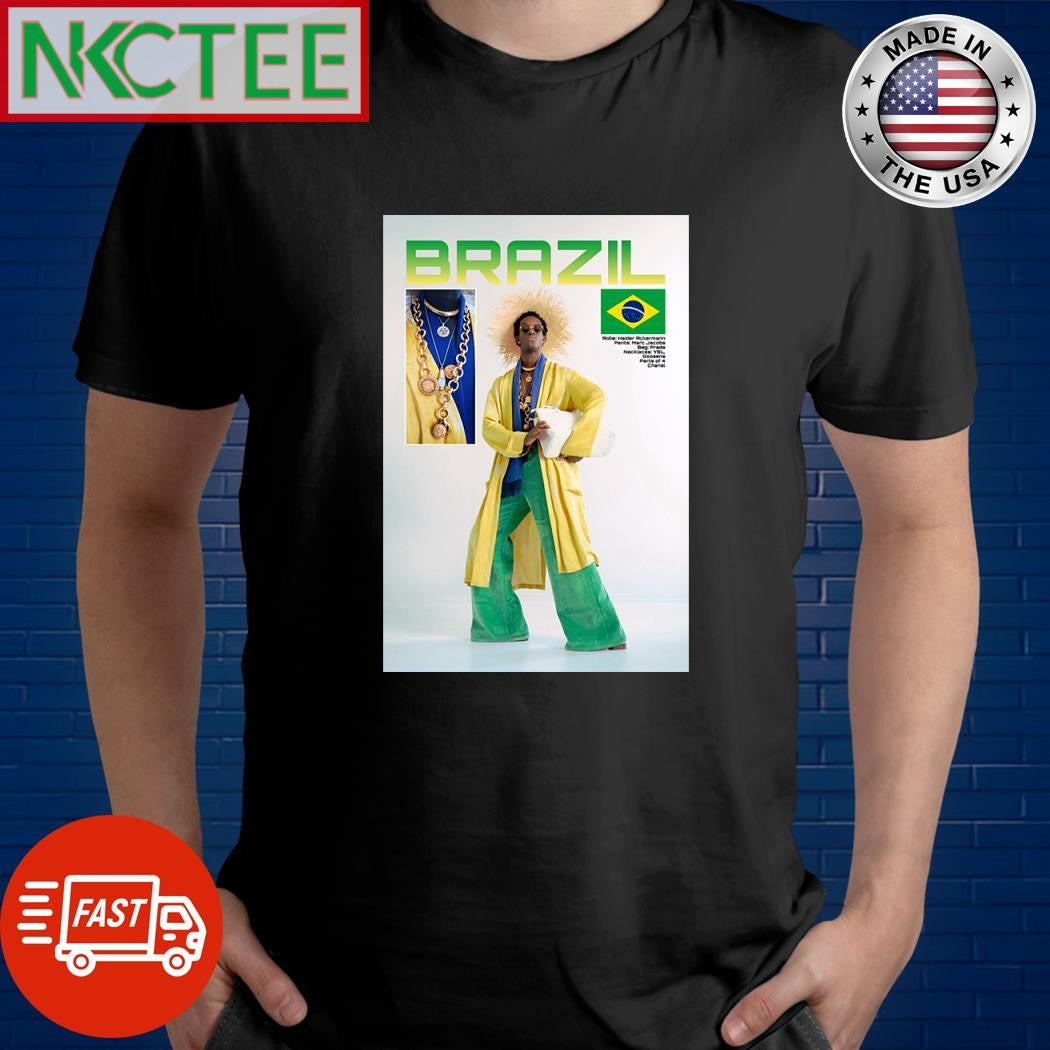 The Olympics Brazil fashion shirt Unisex T-shirt, Sweatshirt, Hoodie, Long Sleeve Tee - T-Shirt, Sweatshirt, Hoodie