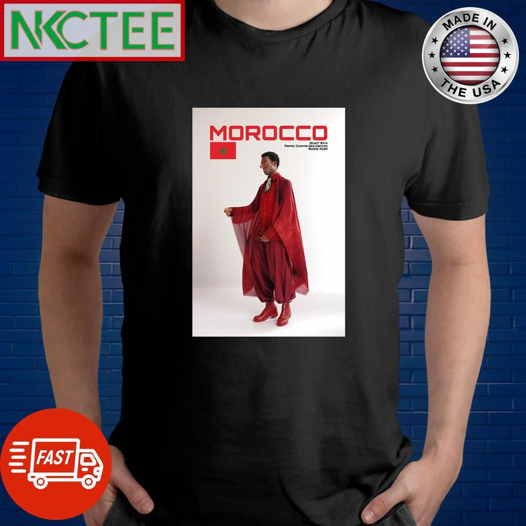 The Olympics Morocco fashion shirt Unisex T-shirt, Sweatshirt, Hoodie, Long Sleeve Tee - T-Shirt, Sweatshirt, Hoodie