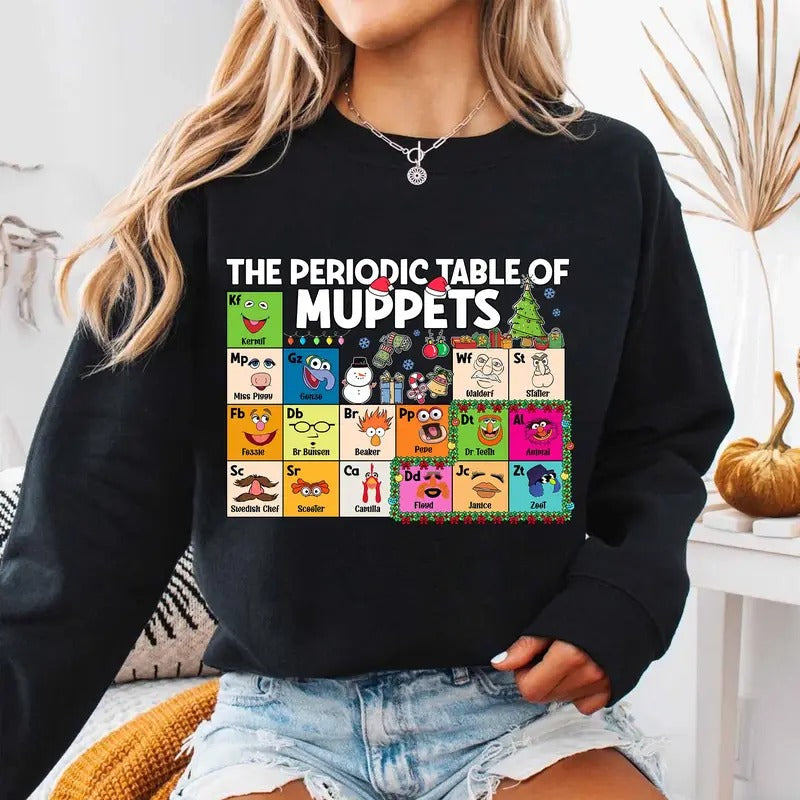 Periodic Table Muppets Shirt Chemistry Teacher Shirt Periodic Table Shirt Science Lover Shirt Teacher T-Shirts, Hoodie, Sweatshirt - T-Shirt, Sweatshirt, Hoodie
