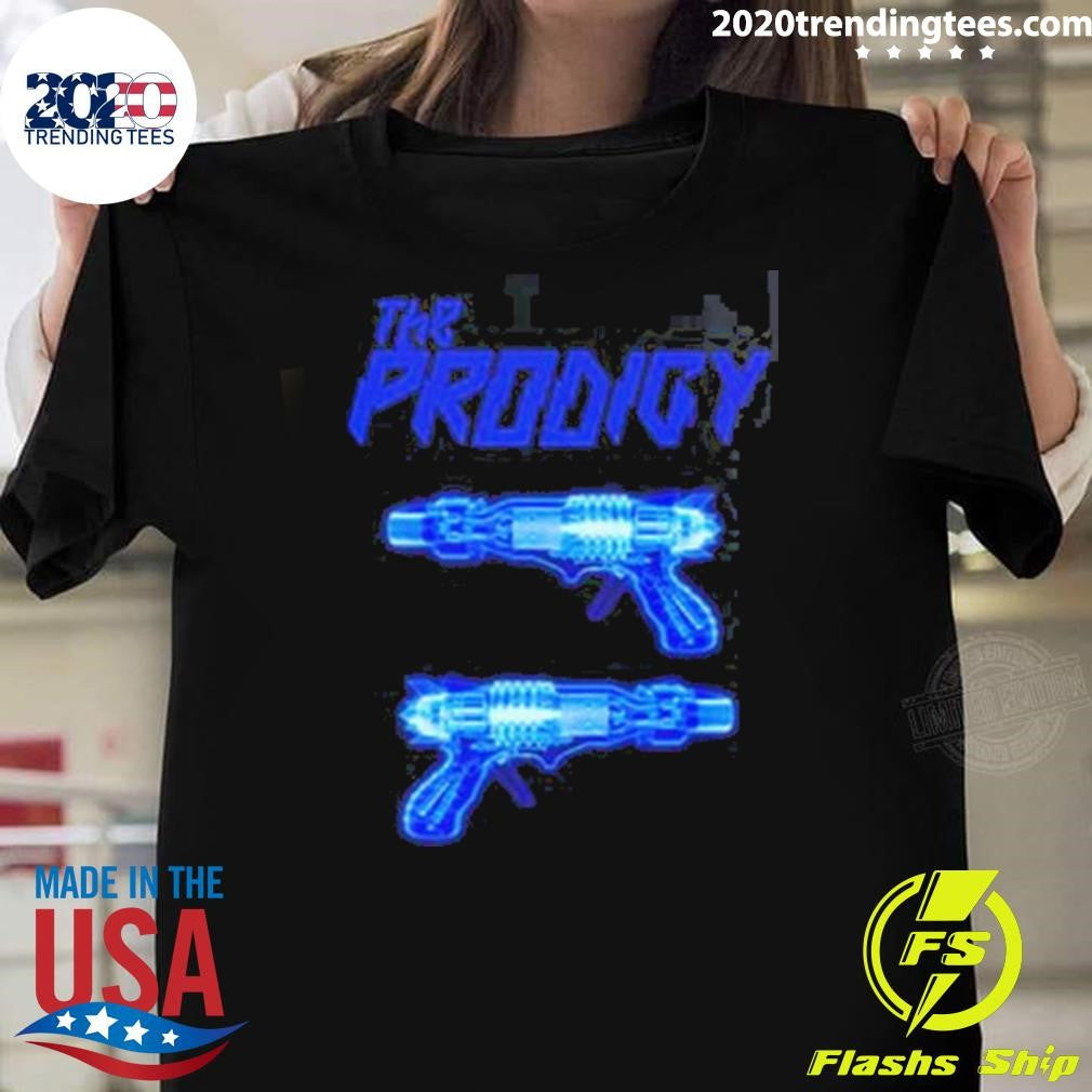 The Prodigy Warriors Dance UK And Ireland Arena Tour 2026 Merch The Electric Guns Shirt Unisex T-shirt, Sweatshirt, Hoodie, Long Sleeve Tee - T-Shirt, Sweatshirt, Hoodie