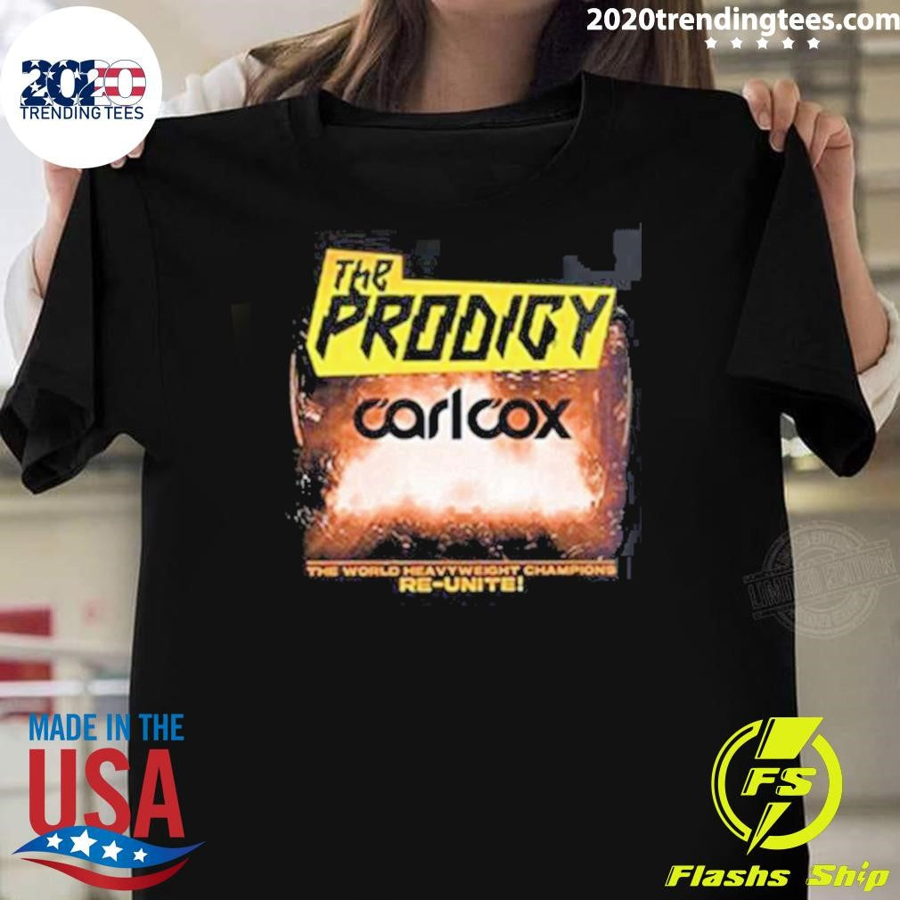 The Prodigy Warriors Dance UK And Ireland Arena Tour 2026 Merch The World Heavyweight Champions Reunite Shirt - T-Shirt, Sweatshirt, Hoodie