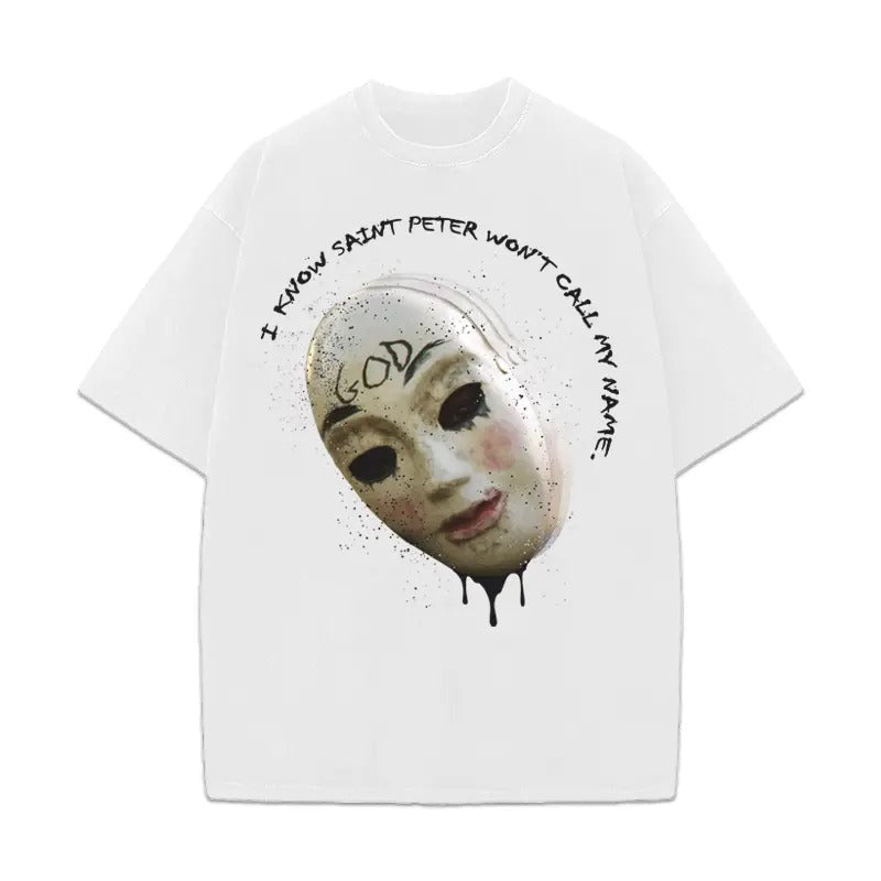 Purge Mask I Know Saint Peter Won'T Call My Name Cotton T-Shirts, Hoodie, Sweatshirt - T-Shirt, Sweatshirt, Hoodie