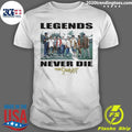 The Sandlot Legends Never Die Photo Shirt Unisex T-shirt, Sweatshirt, Hoodie, Long Sleeve Tee - T-Shirt, Sweatshirt, Hoodie