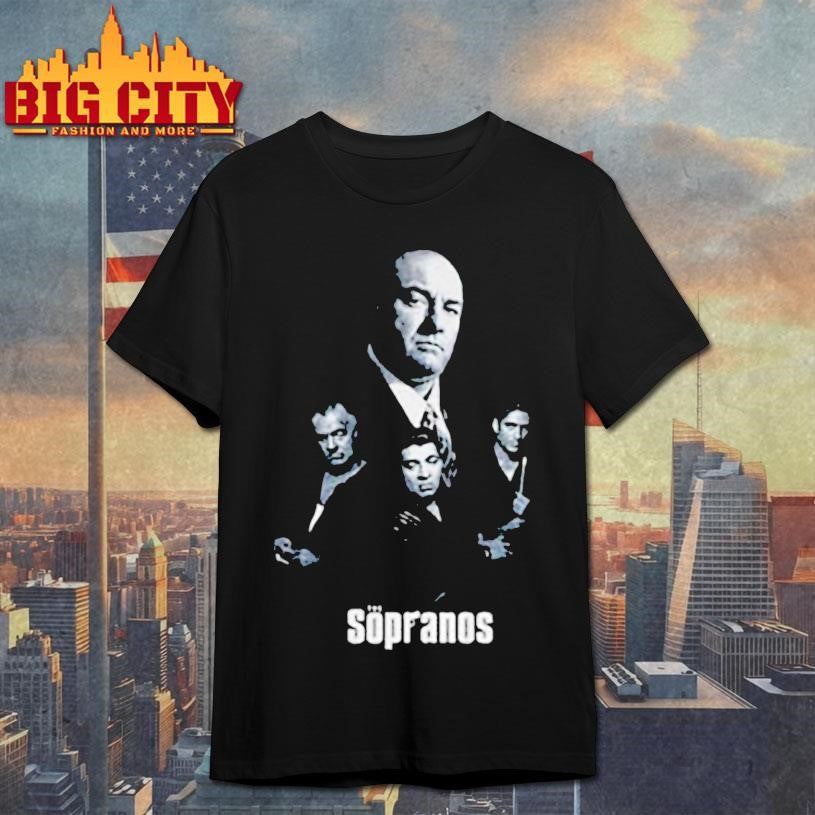 Sopranos Cast Group Mafia Tv Show Tee Unisex T-shirt, Sweatshirt, Hoodie - T-Shirt, Sweatshirt, Hoodie