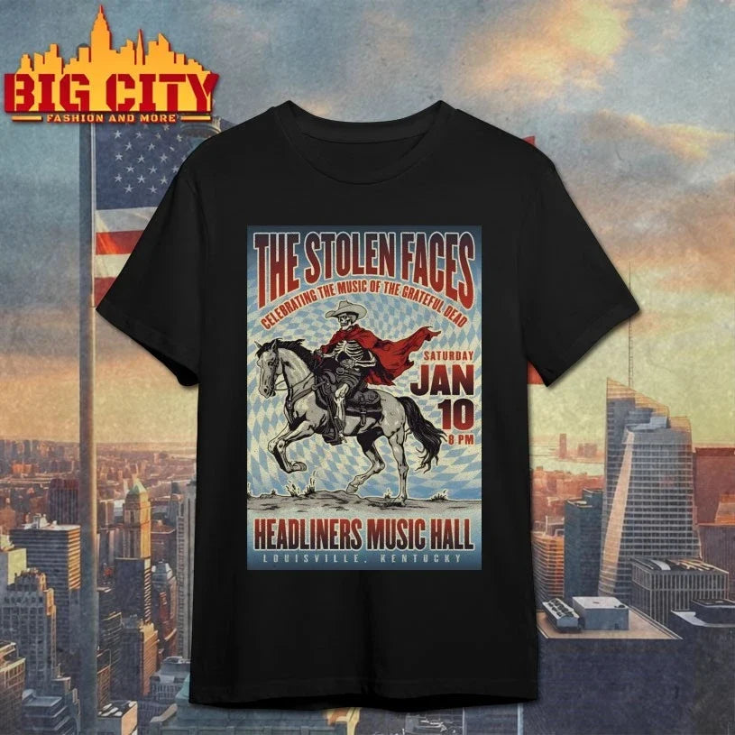 The Stolen Faces January 10 2026 In Louisville KY Poster shirt Unisex T-shirt, Sweatshirt, Hoodie, Long Sleeve Tee - T-Shirt, Sweatshirt, Hoodie