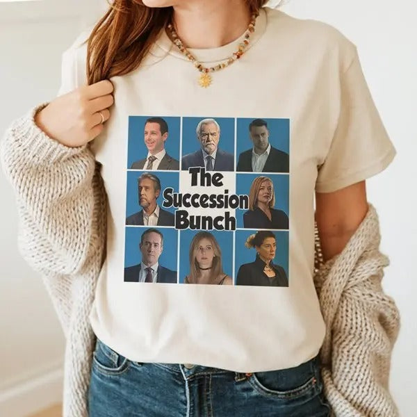 Succession Bunch Shirt Brady Bunch Shirt Retro 90s Movie Shirt Succession Fan T-Shirts, Hoodie, Sweatshirt - T-Shirt, Sweatshirt, Hoodie