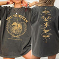 Thirteen Throne Glass Comfort Colors Shirt Two Sided Printed Shirt Now Until Darkness Claims Us L156 T-Shirts, Hoodie, Sweatshirt - T-Shirt, Sweatshirt, Hoodie