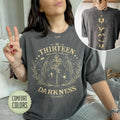 Thirteen Throne Glass Comfort Colors Shirt We Are Thirteen Bookish T-Shirts, Hoodie, Sweatshirt - T-Shirt, Sweatshirt, Hoodie