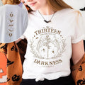 Thirteen Throne Glass Sjm TOG Manon Now Until Darkness Claims Us We Are Thirteen Womenswear Throne Glass Shirt T-Shirts, Hoodie, Sweatshirt - T-Shirt, Sweatshirt, Hoodie