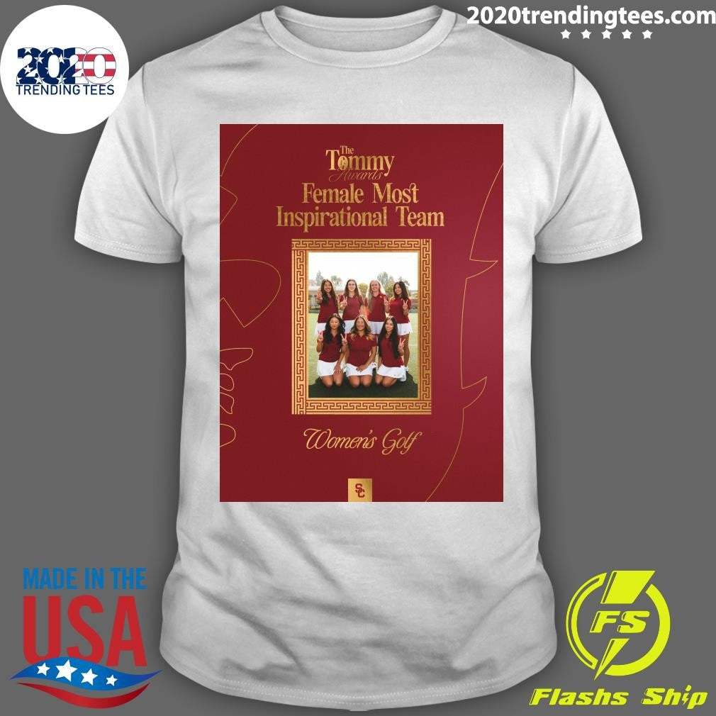 The Tommy Awards Female Most Inspirational Team Womens Golf Shirt Unisex T-shirt, Sweatshirt, Hoodie, Long Sleeve Tee - T-Shirt, Sweatshirt, Hoodie