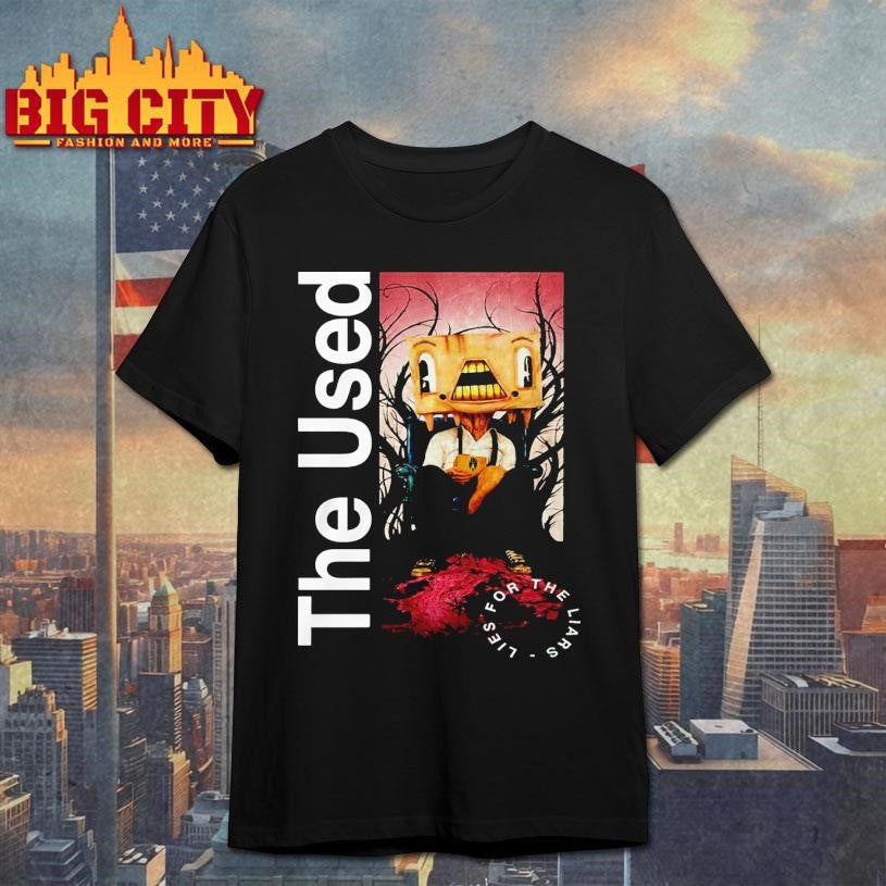 The Used Lies For The Liars Shirt Unisex T-shirt, Sweatshirt, Hoodie, Long Sleeve Tee - T-Shirt, Sweatshirt, Hoodie