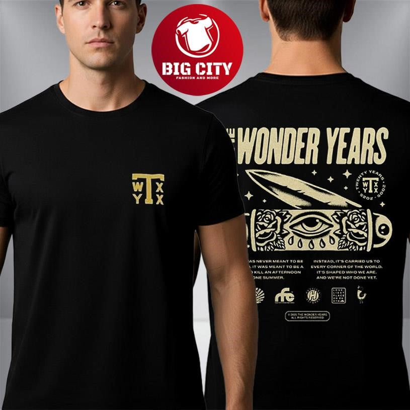 The Wonder Years 20 Year Anniversary Carhartt Midweight Two Sided Shirt Unisex T-shirt, Sweatshirt, Hoodie, Long Sleeve Tee - T-Shirt, Sweatshirt, Hoodie