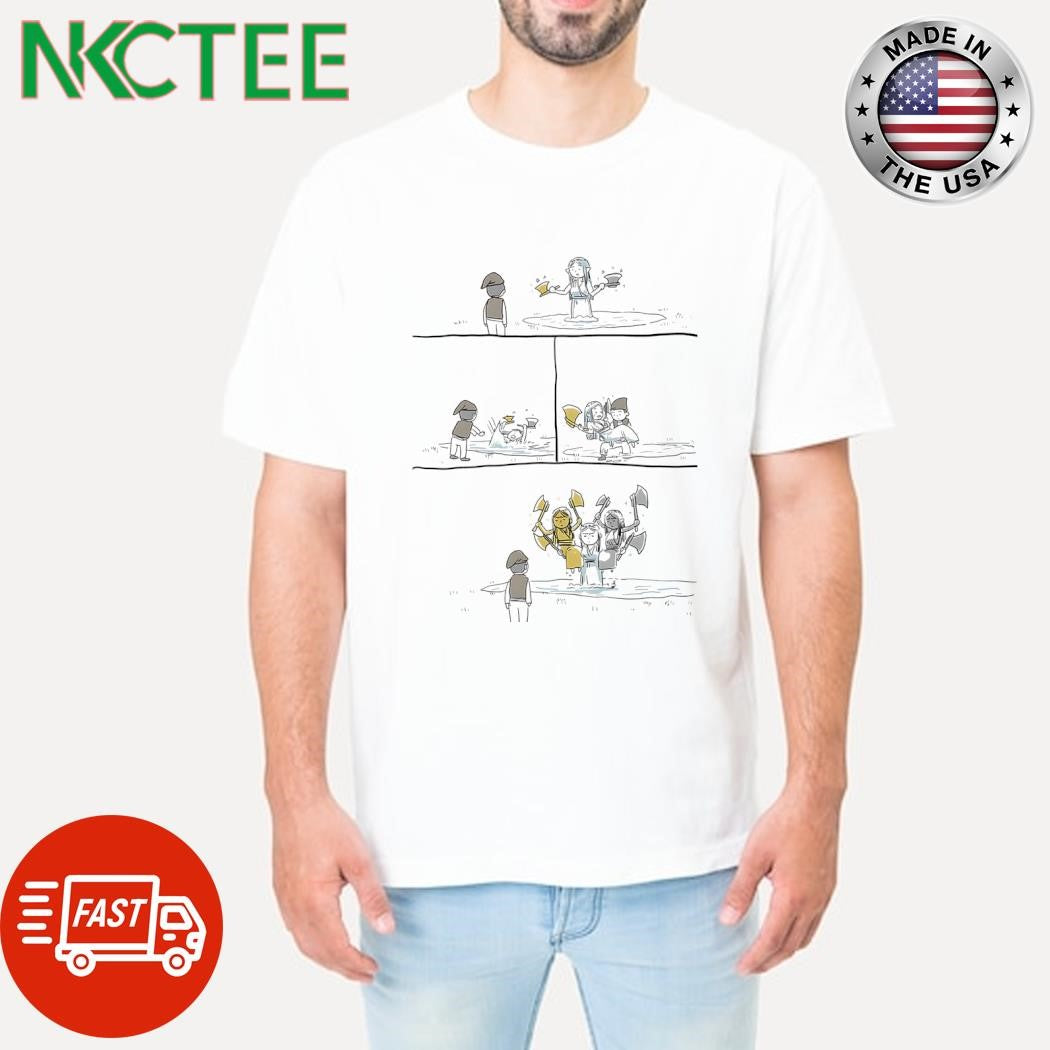 The Woodcutter and the Axe story of getting rich shirt Unisex T-shirt, Sweatshirt, Hoodie, Long Sleeve Tee - T-Shirt, Sweatshirt, Hoodie