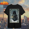 The Yule Cat Tarot Card Dark Christmas poster shirt Unisex T-shirt, Sweatshirt, Hoodie, Long Sleeve Tee - T-Shirt, Sweatshirt, Hoodie