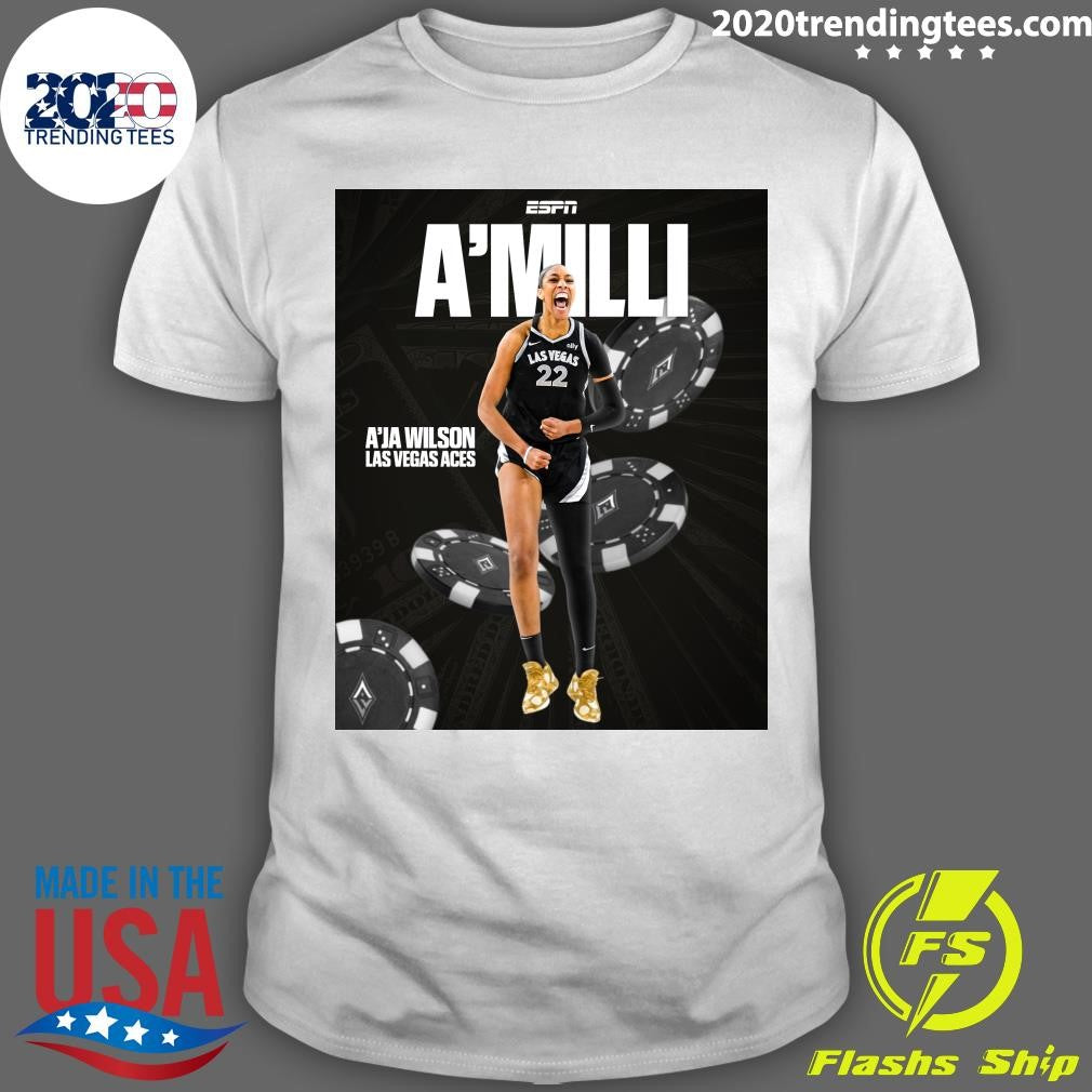 The deal is the largest in WNBA history to date Aja Wilson to the Las Vegas Aces Shirt Unisex T-shirt, Sweatshirt, Hoodie, Long Sleeve Tee - T-Shirt, Sweatshirt, Hoodie
