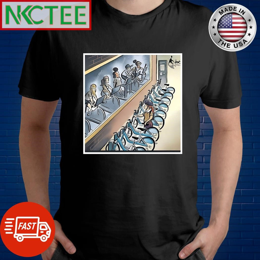 The kid is about to ride a real bike and sees people riding bikes in the gym shirt Unisex T-shirt, Sweatshirt, Hoodie, Long Sleeve Tee - T-Shirt, Sweatshirt, Hoodie