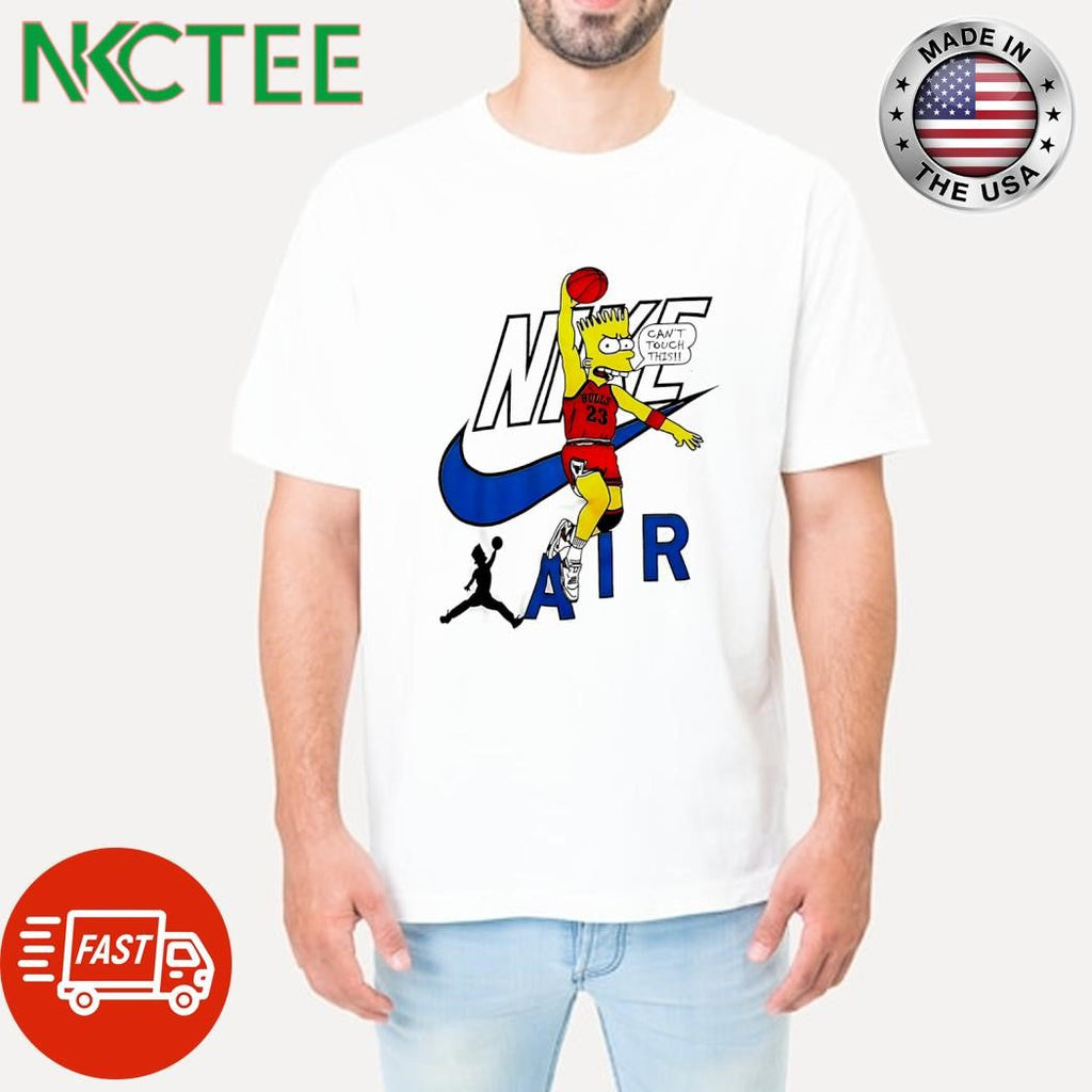 The simpsons can’t touch this dunk air shirt Unisex T-shirt, Sweatshirt, Hoodie, Long Sleeve Tee - T-Shirt, Sweatshirt, Hoodie