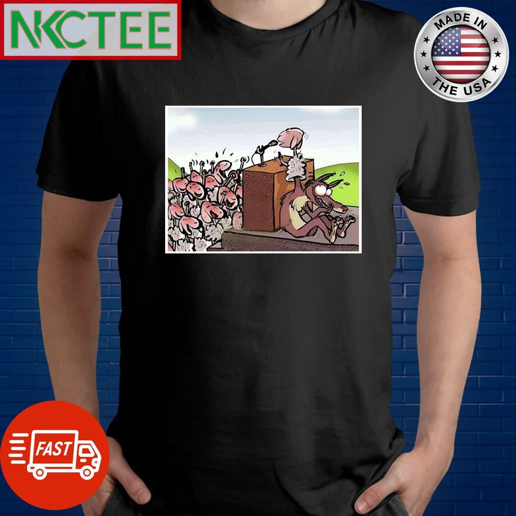 The wolf in sheep’s clothing preaching to the sheep shirt Unisex T-shirt, Sweatshirt, Hoodie, Long Sleeve Tee - T-Shirt, Sweatshirt, Hoodie