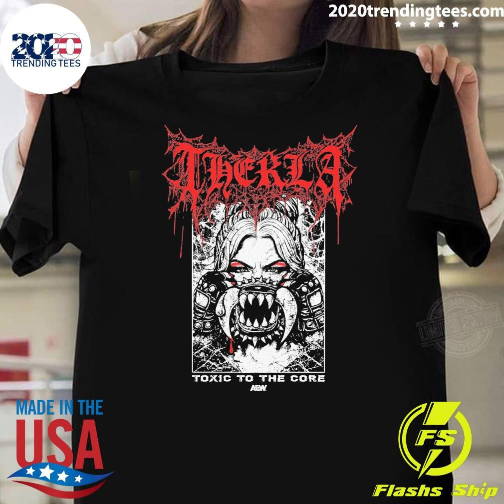Thekla Toxic to the Core Shirt Unisex T-shirt, Sweatshirt, Hoodie, Long Sleeve Tee - T-Shirt, Sweatshirt, Hoodie