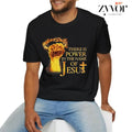 There Is Power Name Jesus Fire Funny Christian God Casual Crew Neck Short Sleeve Tops Perfect T-Shirts, Hoodie, Sweatshirt - T-Shirt, Sweatshirt, Hoodie