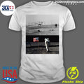These Two Photographs Are Separated By Only 66 Years Powered Flight To Landing On The Moon Shirt - T-Shirt, Sweatshirt, Hoodie