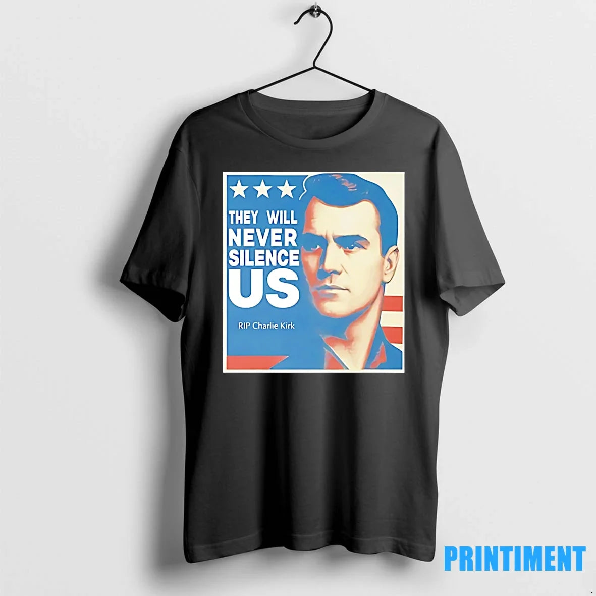 They Will Never Silence Charlie Kirk Tshirts Sweater Unisex T-shirt, Sweatshirt, Hoodie, Long Sleeve Tee - T-Shirt, Sweatshirt, Hoodie