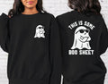 This Is Some Boo Sheet Cute Funny Halloween Ghost Halloween Ghost Shirt Retro Halloween 2 Sided Shirt T-Shirts, Hoodie, Sweatshirt - T-Shirt, Sweatshirt, Hoodie