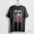 This Girl Loves Her Texas Tshirts Sweater Hoodie Jpg Unisex T-shirt, Sweatshirt, Hoodie, Long Sleeve Tee - T-Shirt, Sweatshirt, Hoodie
