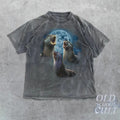 Three Otters Vintage Retro Otter Moon Otter Lovers Funny Washed Weird T-Shirts, Hoodie, Sweatshirt - T-Shirt, Sweatshirt, Hoodie